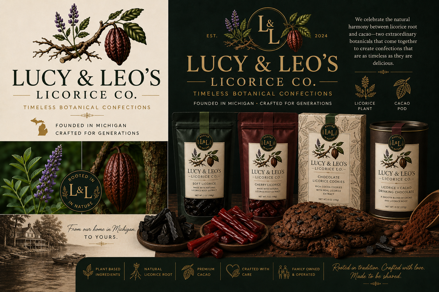 Lucy & Leo's Licorice Co. — Timeless Botanical Confections, founded in Michigan